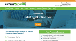Desktop Screenshot of indialegalonline.com